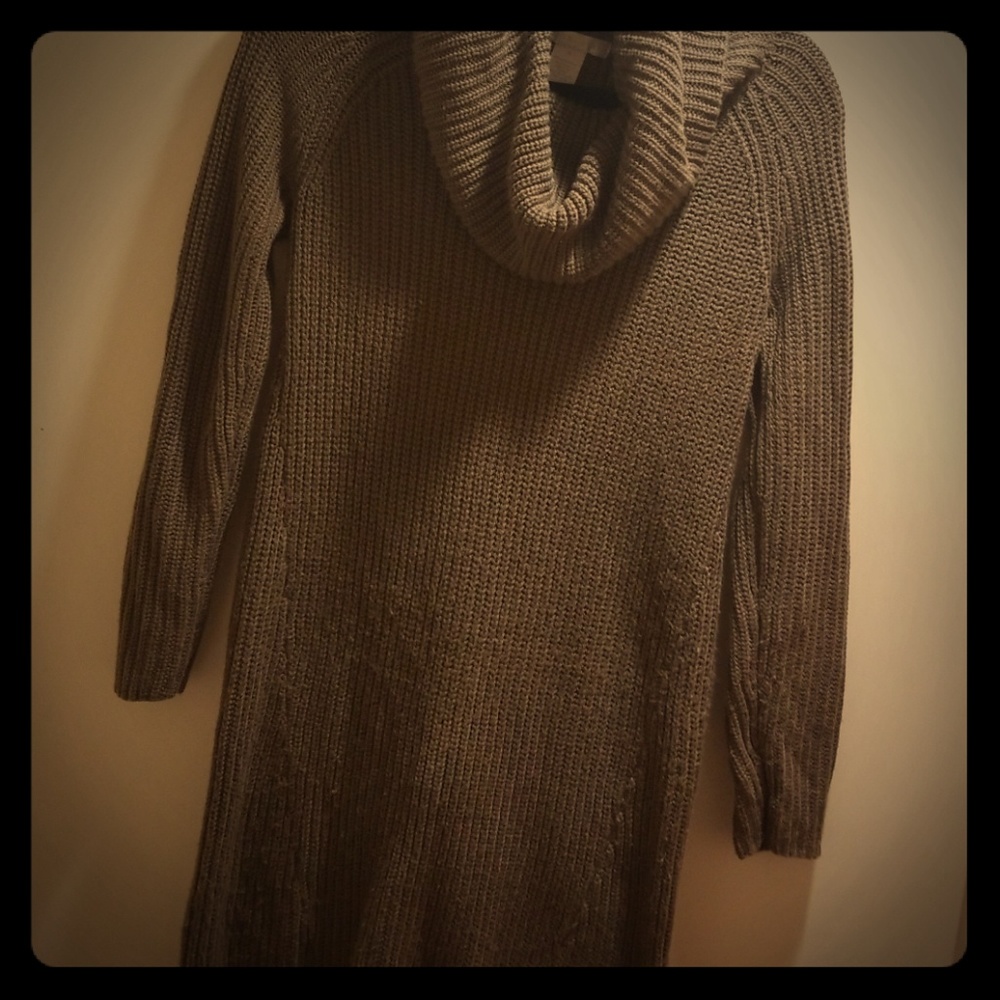 Adorable fall sweater dress!